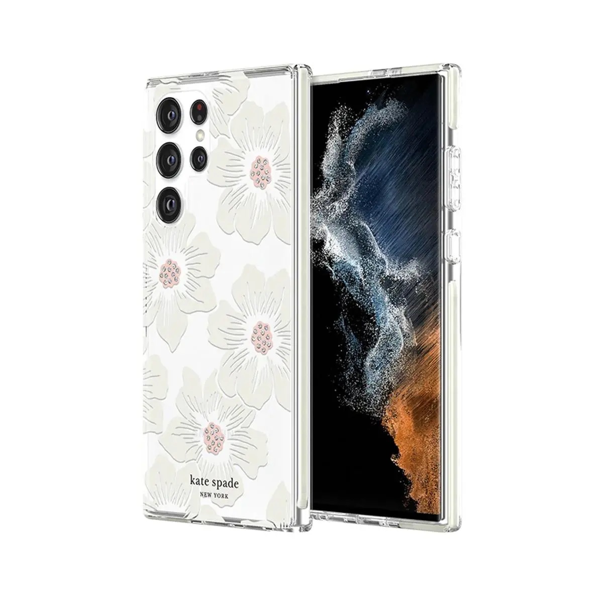 Kate Spade New York Defensive Hardshell Case for Samsung Galaxy S22